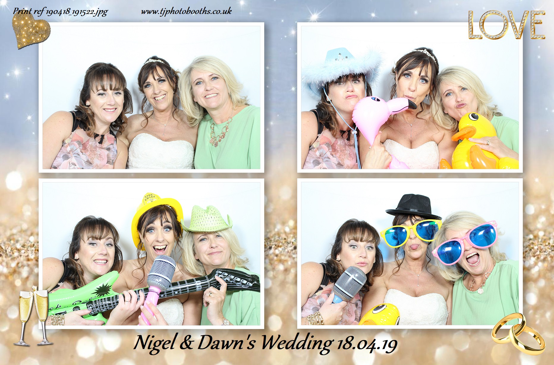 Nigel & Dawn's Wedding | View more photos from the event at gallery.tjphotobooths.co.uk/u/TJPhotobooths/Nigel-Dawns-Wedding
